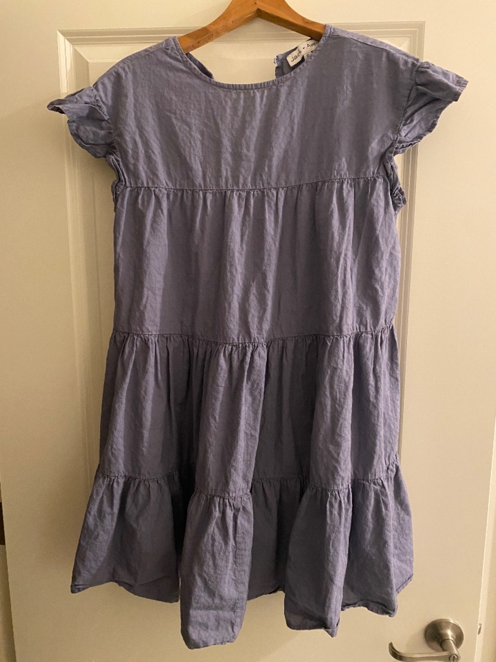 100% cotton - Small - Jack & Avery babydoll blue dress